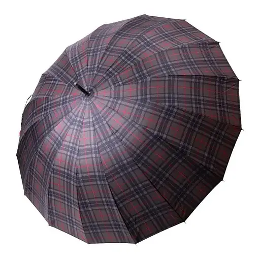 Парасоля-тростина Yiwu HP-23-4G напівавтомат складна 117 см сіра - фото 2