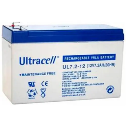 Акумулятор Ultracell UL7.2-12 AGM (12V 7,2Ah)