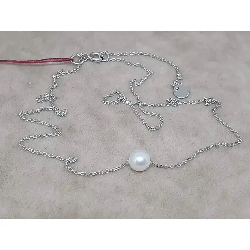 Золоте кольє Tango з перлами. 860266В 40 - фото 2