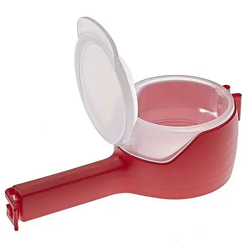 Універсальна кліпса-дозатор затискач для пакетів SpiderJuice Seal (2 шт. у наборі), Kitchen Master 87729 - фото 6