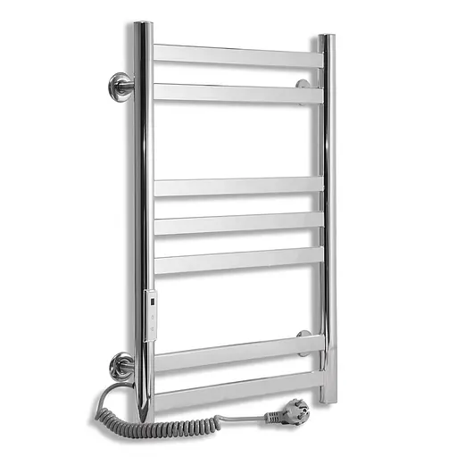 Електрична рушникосушарка Laris Кватро П7 400x600 Е ліва S 73207658, Хром, Ліве, Електронний - фото 1