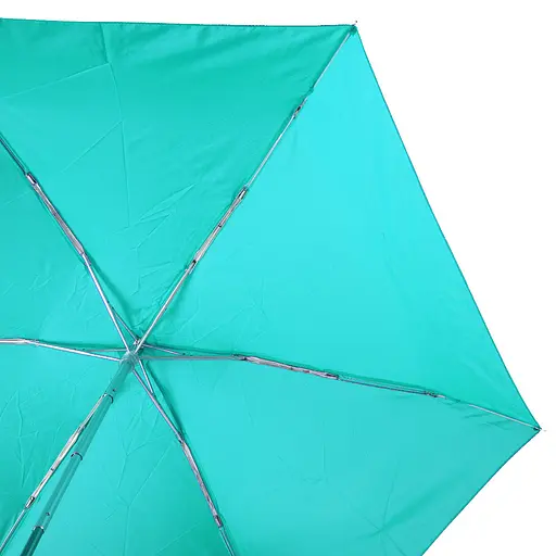 Женский складной зонтик механический Art Rain 93 см бирюзовый - фото 3