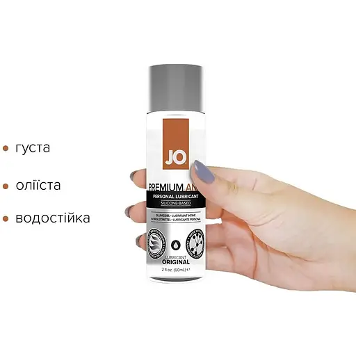 Анальна змазка System JO Anal Premium - Original (60 мл) - фото 2