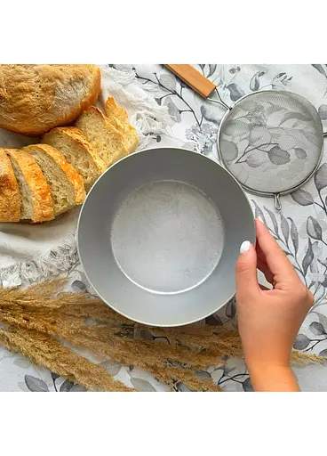 Форма хлібна кругла для випікання хліба Л17 Ø 18.7 см, Полімет 83384 - фото 6