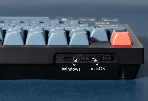 Клавіатура Keychron V5 Max Gateron Jupiter Brown Hot-Swap EN/UKR RGB Black (V5M-D3-UA) - фото 5