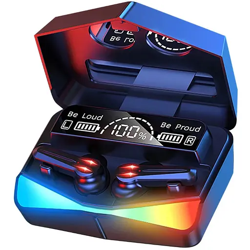 Беспроводные игровые наушники TWS M28/ Наушники с зарядным кейсом, микрофоном и сенсорами/ Наушники геймерские - фото 2
