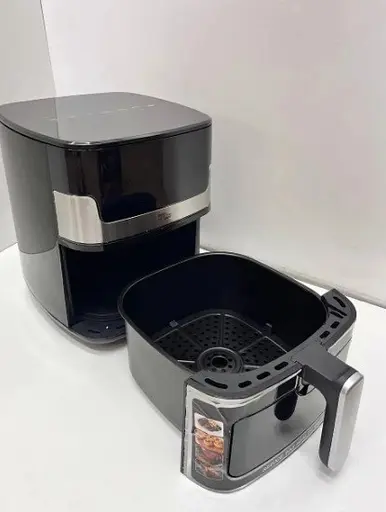 Аерофритюрниця Zepline ZP-215 8 л з сенсорним управлінням дисплеєм і таймером 3500 Вт Чорна - фото 5