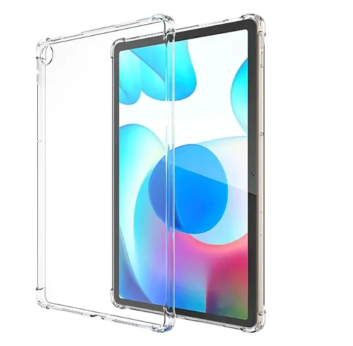 Чохол накладка DK Silicone Corner Air Bag для Realme Pad 10.4" (RMP2102 / RMP2103) clear - фото 2