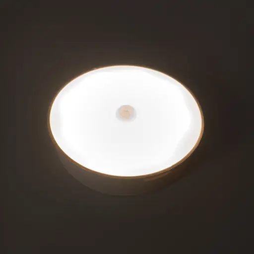 LED світильник діаметр 87 мм. з акумулятором з датчиком руху, на магніті/липучці