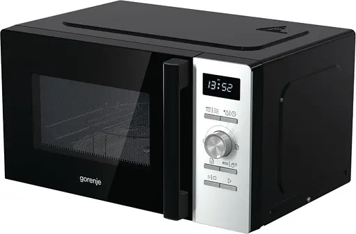 Микроволновая печь Gorenje 20 л, электр. управление, 800 Вт, гриль, дисплей, 11 программ, нержавеющая сталь - фото 3