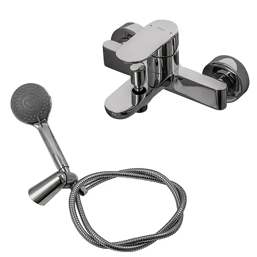 Змішувач для ванни Topaz Barts TB 07101-H36 Хром - фото 3