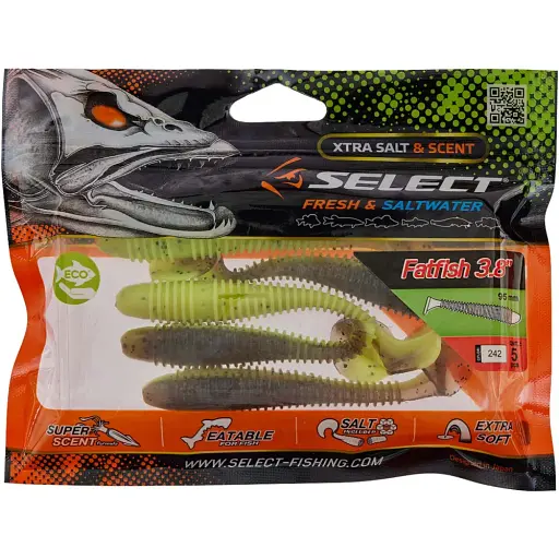 Силікон Select FatFish 3.8" #242 (5 шт/уп) - фото 2