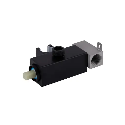 Набір гігієнічного душу прихованого монтажу Lidz Kubis 111 Black LDKUB111BLA46108 прямокутний, Чорний матовий - фото 5