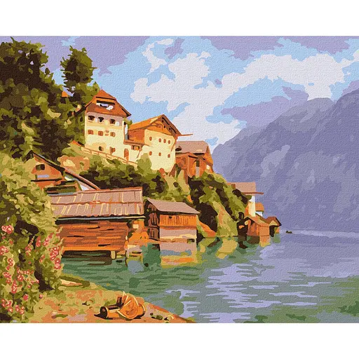 Картина по номерам "Затишна затока" ©Катерина Терещенко Ideyka KHO6311 40 x 50