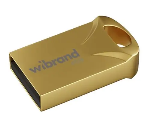 Flash Wibrand USB 2.0 Hawk 4Gb Gold - фото 1