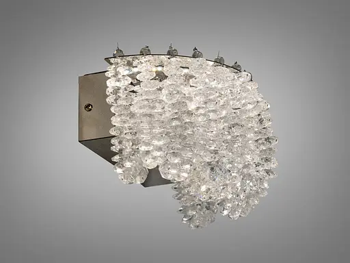 Настінний світильник Diasha 376-BCH хром LED 28 Вт - фото 2