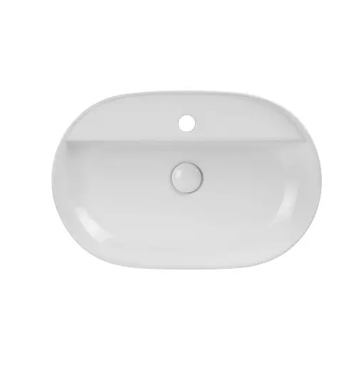 Накладная раковина Mixxus Premium ELLIPSE-0204 с отверстием под смеситель (MP6679) - фото 3