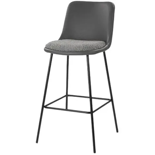 Стілець Луна барний сірий