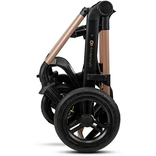 Коляска універсальна 3 в 1 Kinderkraft Moov 2 Air Sand Beige (KSMOOV02BEG0000) - фото 6