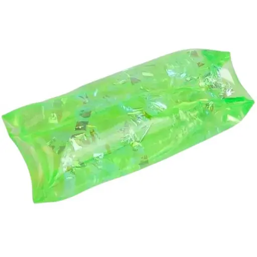 Гра антистрес, вислизає з рук, всередині плавають блискучі стрічки, зображення героя