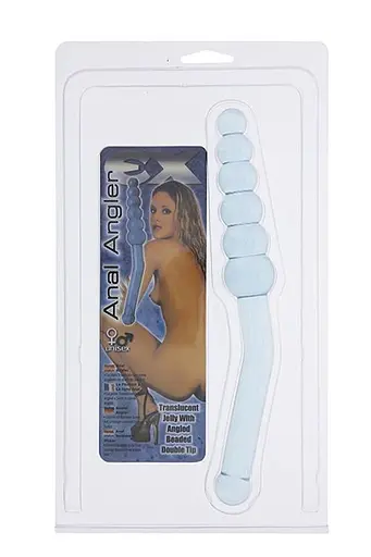 Анальний стимулятор Ex Anal Angler 23 см (блакитний) - фото 2