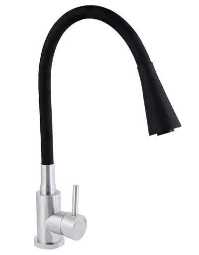 Змішувач для кухні Lidz Aria 015F31 з гнучким виливом LDARI015F31BNK31872 - фото 1