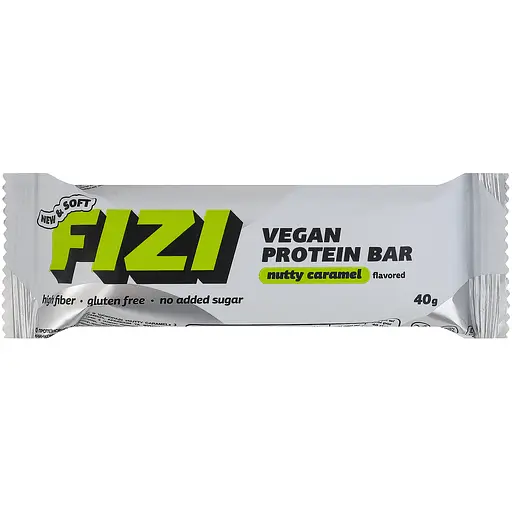 Батончик Fizi Nutty Caramel протеїновий у шоколаді 40 г