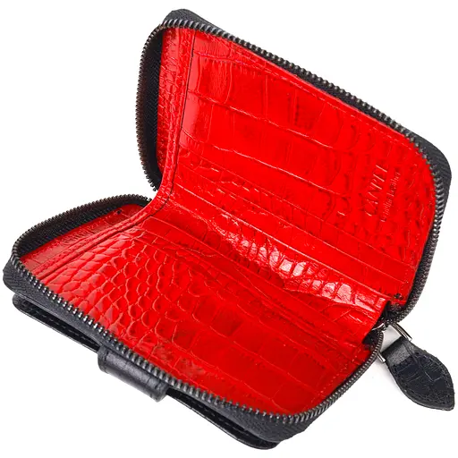 Кожаный женский кошелек Canpellini 10.8х8.5х2 см acs0025070 - фото 5