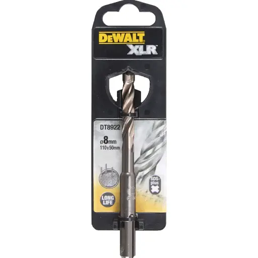 Бур DeWalt SDSта Elite 4 кромки 8 х 110 х 50 мм (DT8922) - фото 2