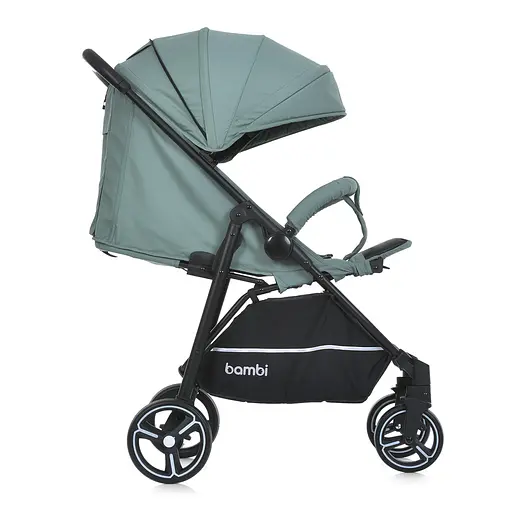 Прогулочная коляска-книга Bambi M 4249-2 Green Matt - фото 3