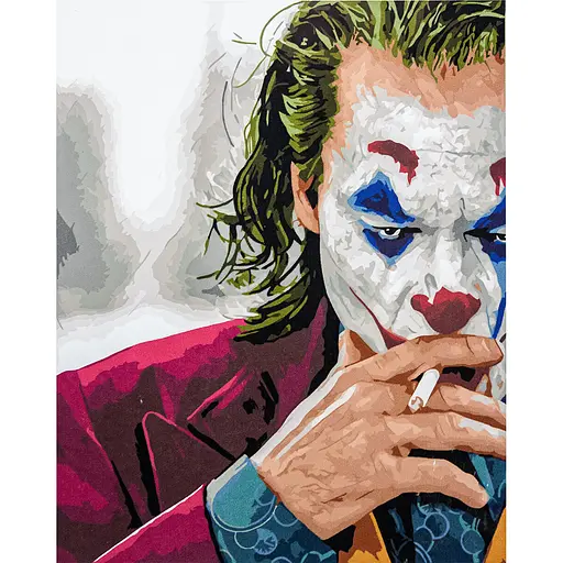 Картина по номерам Strateg ПРЕМИУМ Мнения на лице с лаком размером 40х50см VA-3088 4823113818715 - фото 1