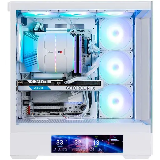 Корпус Zalman P40 DS ARGB Reverse White без блока питания (P40DSWHITE) - фото 8