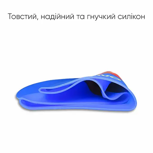 Дитяча Шапочка для плавання Renvo Kuttara Superman JR Синій OSFM (1SC200-0408) - фото 4