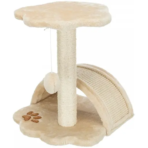 Когтеточка Trixie Junior Vitoria для кошек с игрушкой бежевая 36х36х43 см [CD]