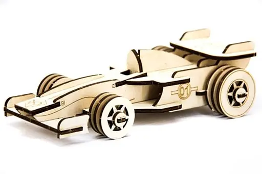 Дерев'яний конструктор Формула 1 39 деталей - фото 5