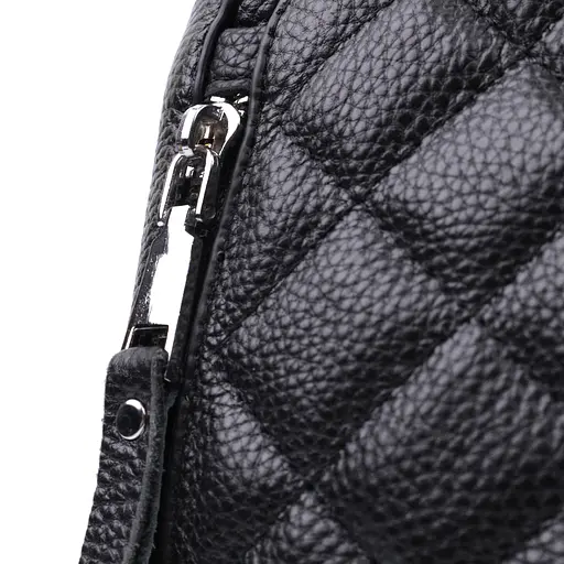 Женская сумка Vintage с ромбовидным узором из натуральной кожи 22х18х11 см sum0027013 - фото 8