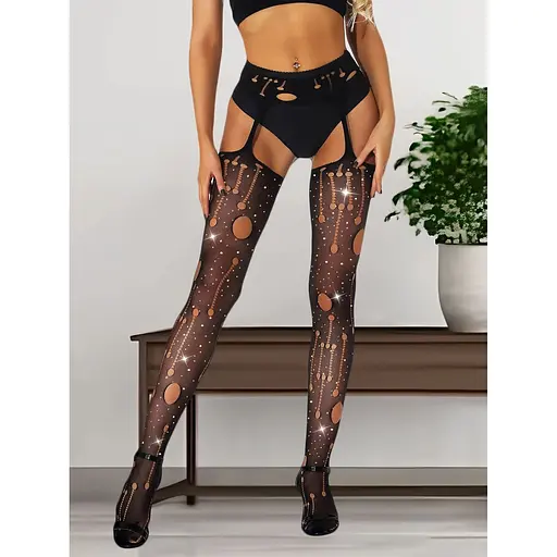 Панчохи JSY WW7021 Black One Size - фото 6