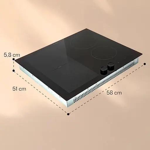 Варочная поверхность индукционная Klarstein Magnichef 4 Flex 7000 W (10041381) - фото 2