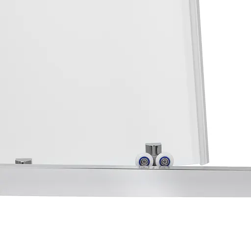 Душова кабіна Qtap Taurus CRM1011SC6 100x100 см, скло Clear 6 мм, покриття CalcLess без піддона, Універсальна, хром, без поддона - фото 6