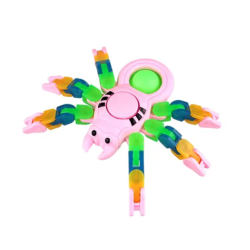 Ігрова фігурка Павук антистрес, 13x7.5 см, спінер, м’яка кнопка, A747 (В асортименті)