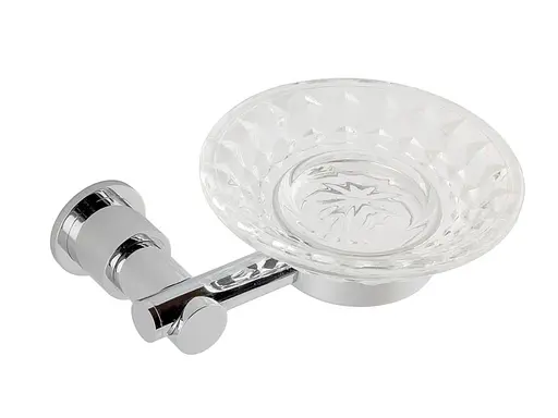 Мыльница Kugu Eva 107, Хром - фото 1