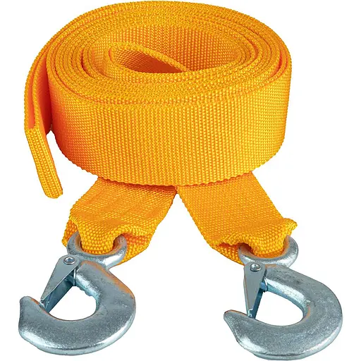 Трос буксирувальний Vitol ТР-250-3-1 стрічка 3 тонни 46 мм х 5 м помаранчевий (ТР-250-3-1) - фото 1