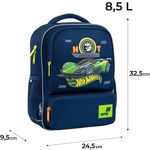 Рюкзак детский Kite Kids Hot Wheels (HW26-559XS) - фото 8