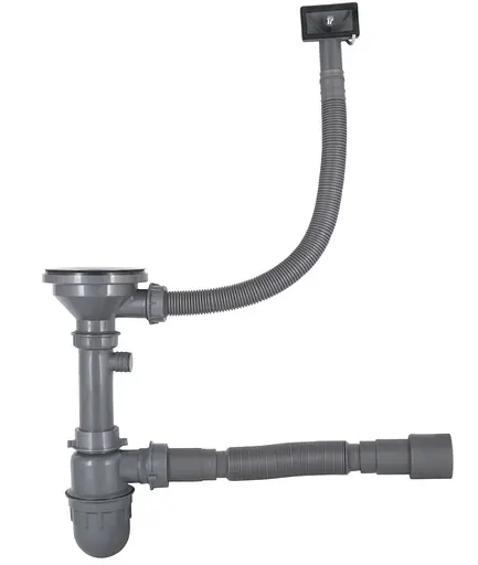 Кухонная мойка Brinex 510-D 0.8 мм, врезная BRIN510SAT08 - фото 7