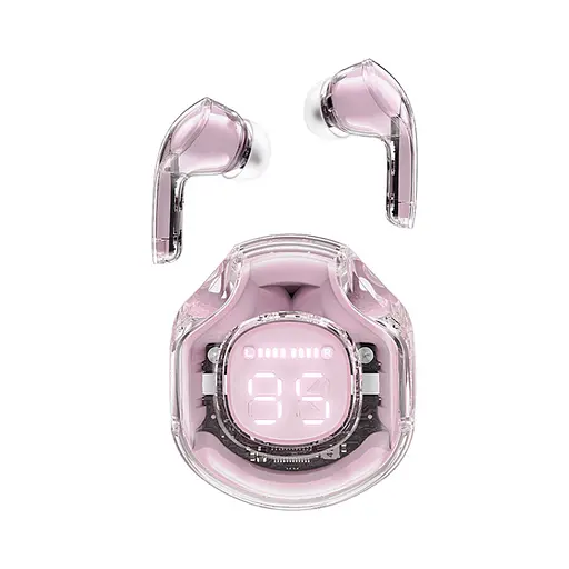 Бездротові навушники Acefast TWS T8 вакуумні рожеві - фото 7