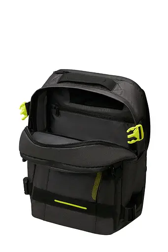 Рюкзак 15.6'' American Tourister URBAN TRACK BLACK/LIME 45x34x33 MD1*19212 - фото 12