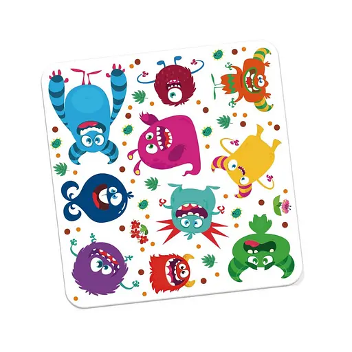 Набор для творчества "Монстрики" VT4206-52, 10 наклеек на планшетке - фото 2