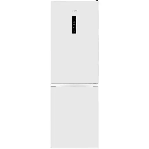 Холодильник Gorenje с нижней морозильной камерой 185х60х60 см, 2 дв., Х- 207 л, М- 93 л, A+, NoFrost Plus, Fresh zone, дисплей, белый - фото 1