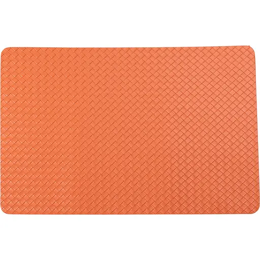 Коврик для сервировки стола Yiwu Square 45х30 см оранжевый HP-35-9O - фото 1