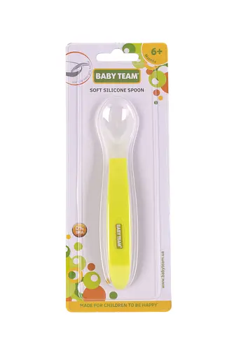 Ложечка м'яка силіконова Baby Team (6102) - фото 2